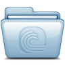 Bittorrent Blue Icon 96x96 png